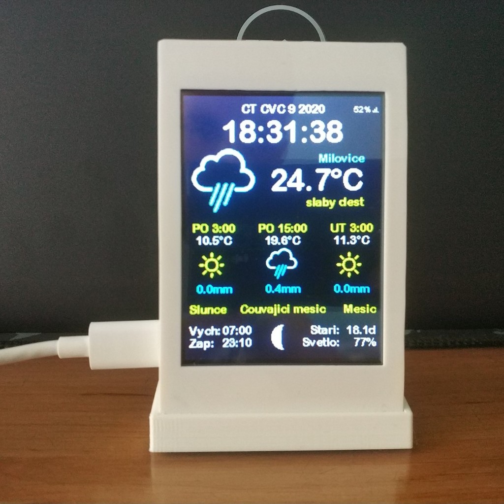 3.2 TFT Screen Case (Weather Station)