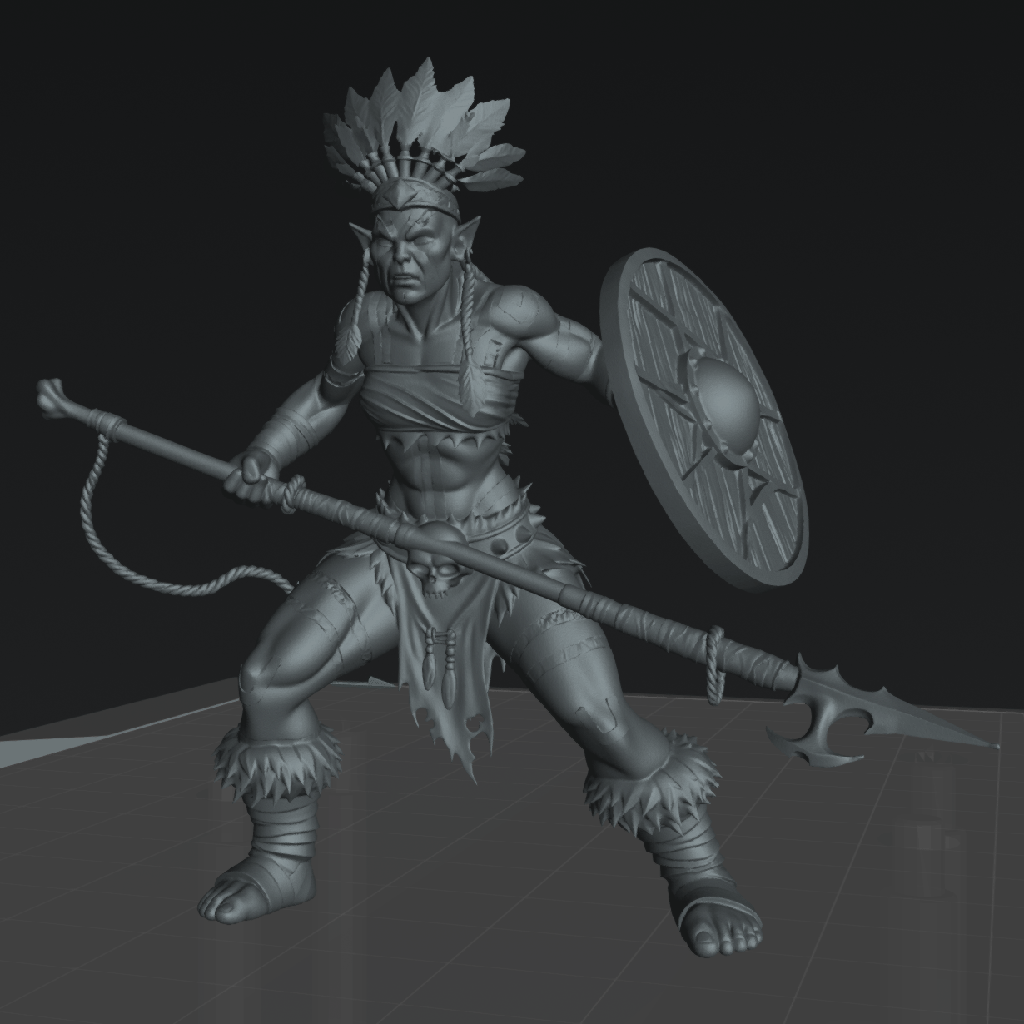 Bone-Harpoon Huntress - The Eightpints Marrow Gnashers