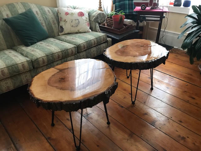 Wood Donut Table Leg Pads