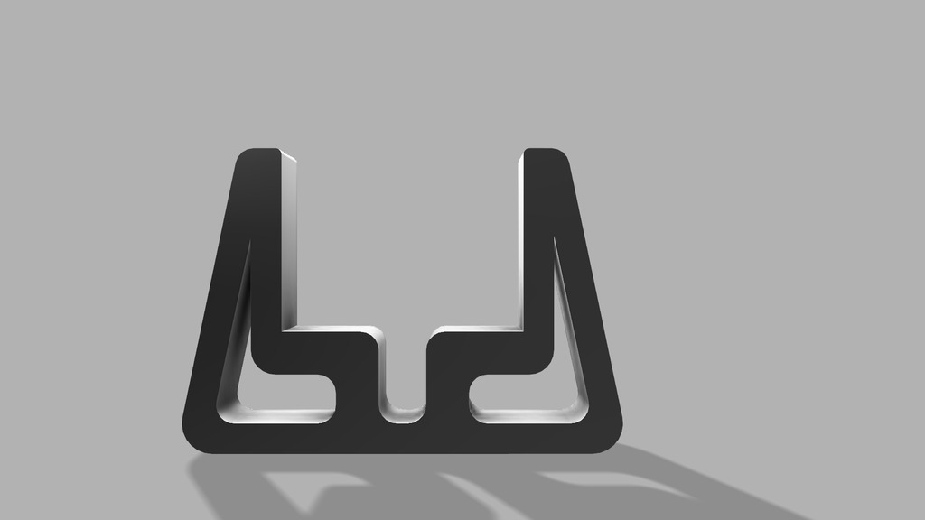 Miniatura 2 do modelo 3D PS4 Slim Vertical support