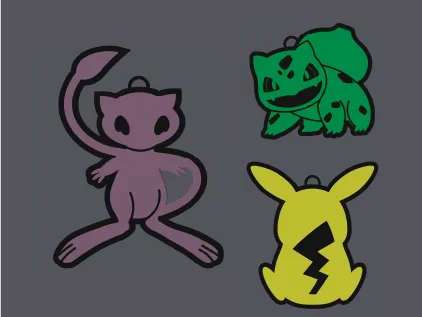 Pokemon Keychains