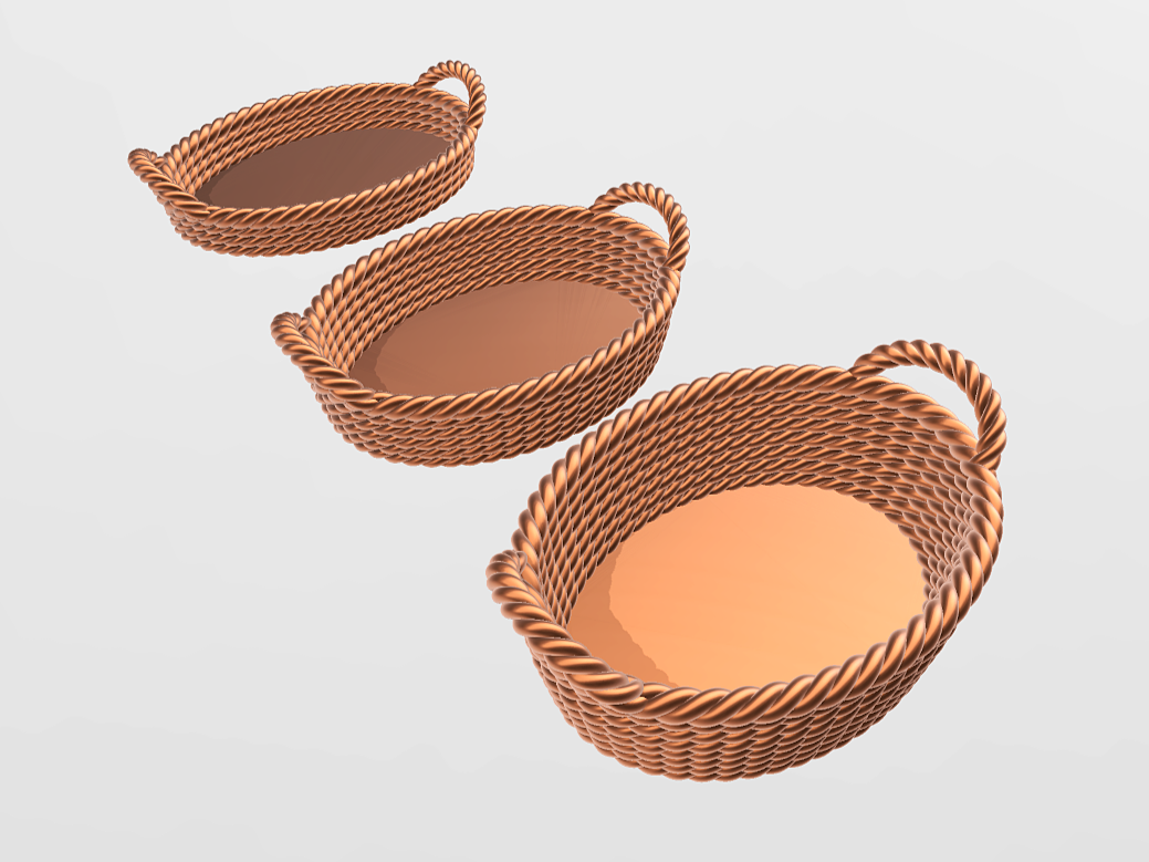 Miniatura 5 do modelo 3D Easter Egg Basket
