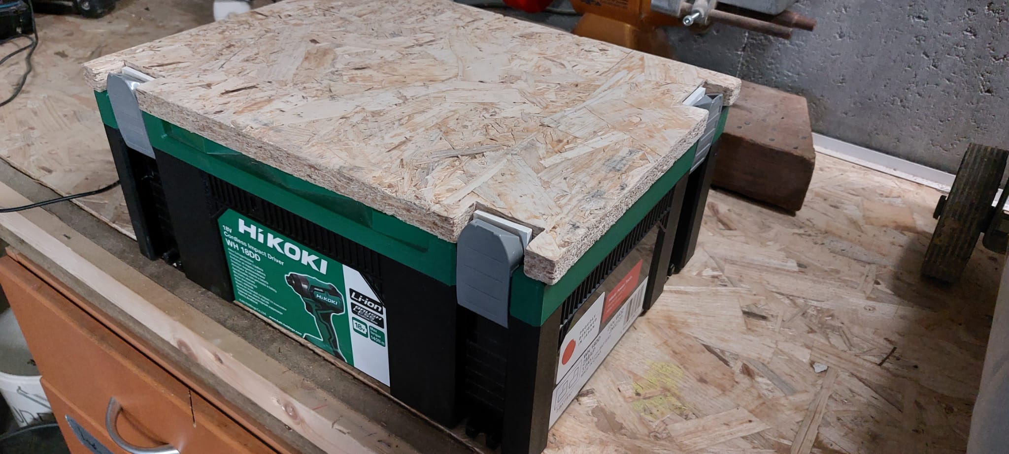 M-BOXX bracket for worktop