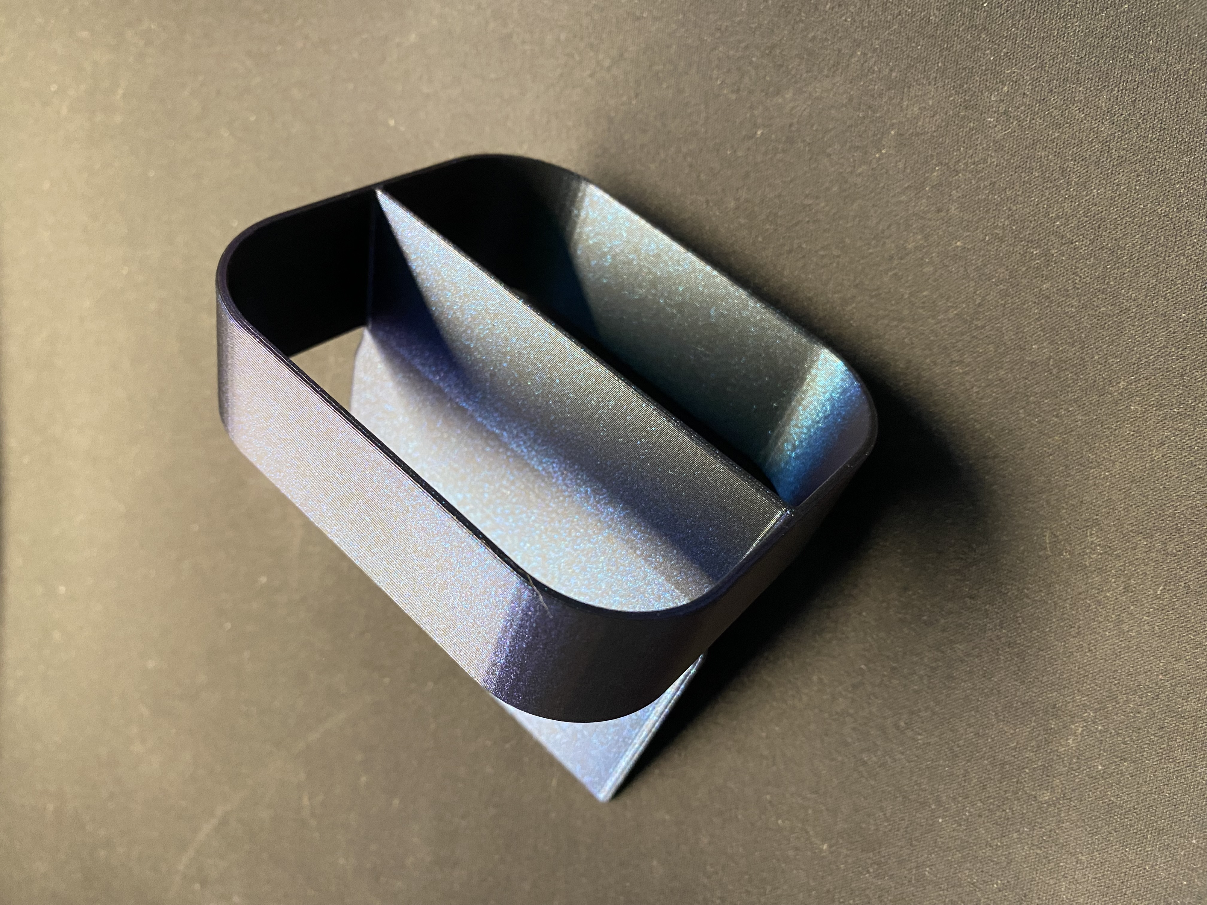 Miniatura 2 do modelo 3D Skadis Container Divider - 2-section