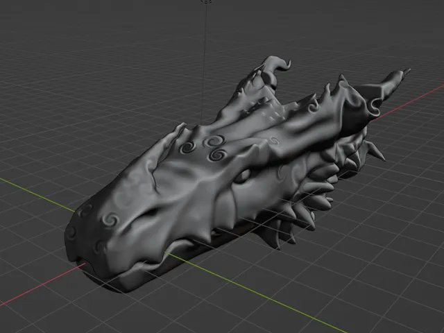 Head of wind dragon