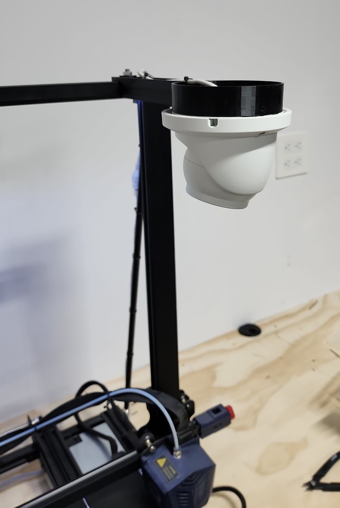 Dome Camera mount for Anycubic Kobra MAX by SPEKERDUDE Download free