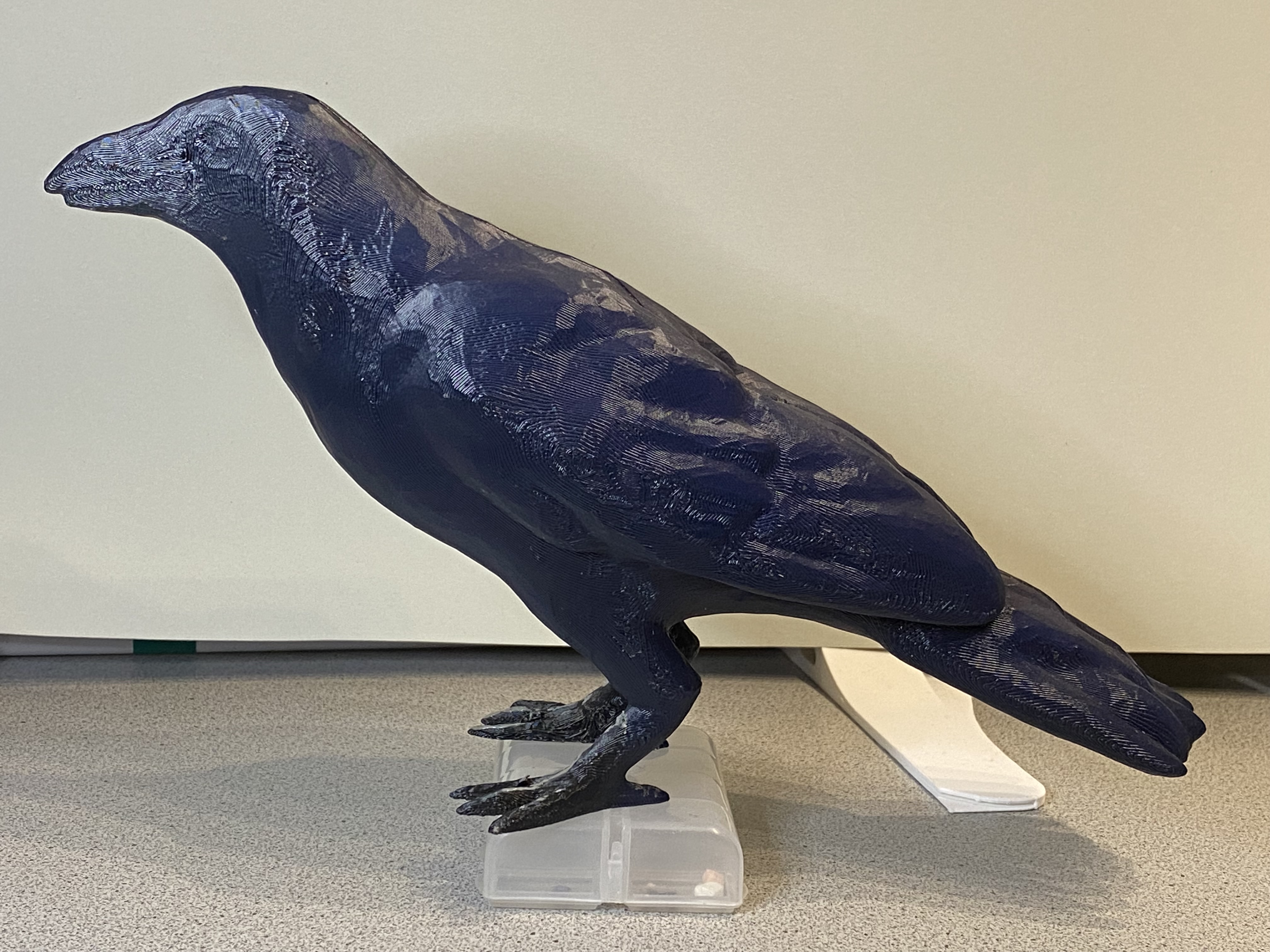 Scare Crow - Raven - Vogelscheuche - Rabe 3D model thumbnail