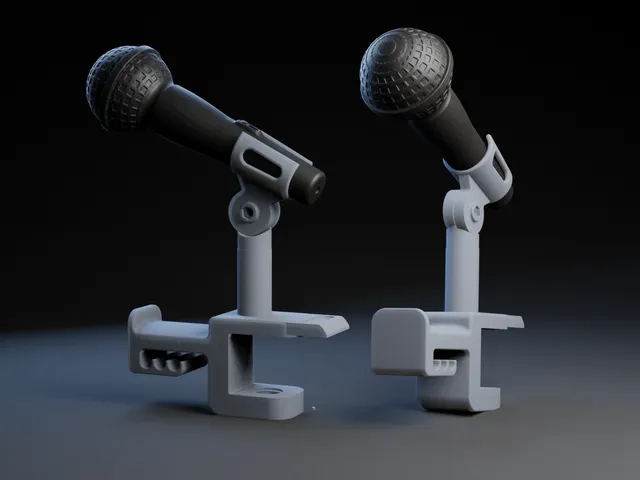 Shure sm57/58 Microphone and Headphone Clamp Stand