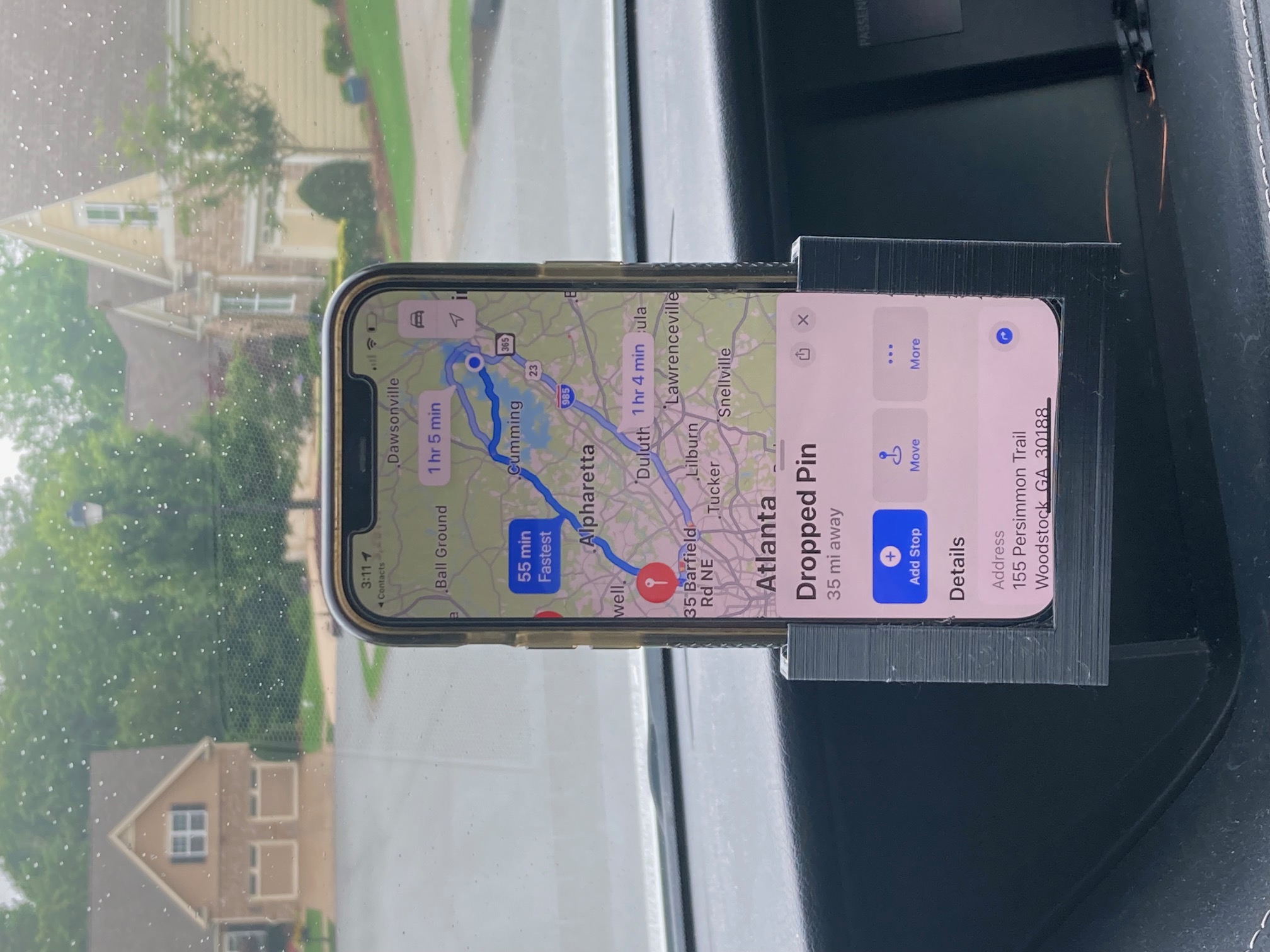 iPhoneMountForCar(map-directions)