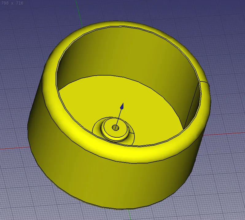 Co2 Rocket base by B&B TECH | Download free STL model | Printables.com