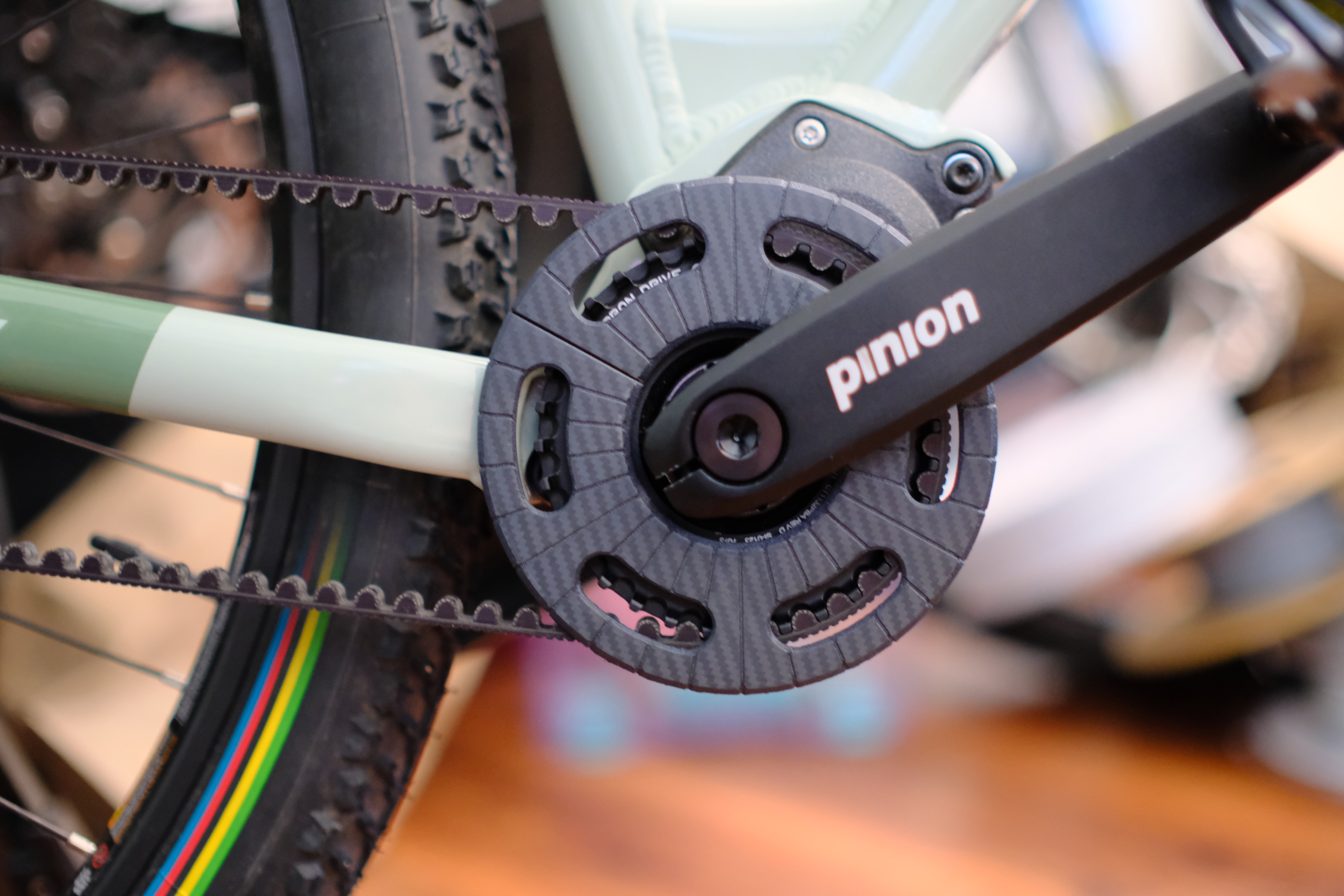 Front Chain Guard for 32 Tooth Carbon Gates Belt Drive