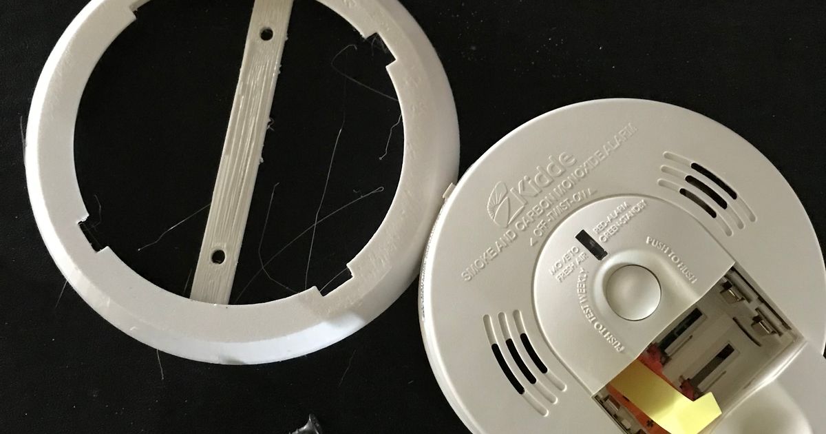Kidde Smoke/Carbon monoxide alarm mounting bracket KNCOSMBA by DrJ