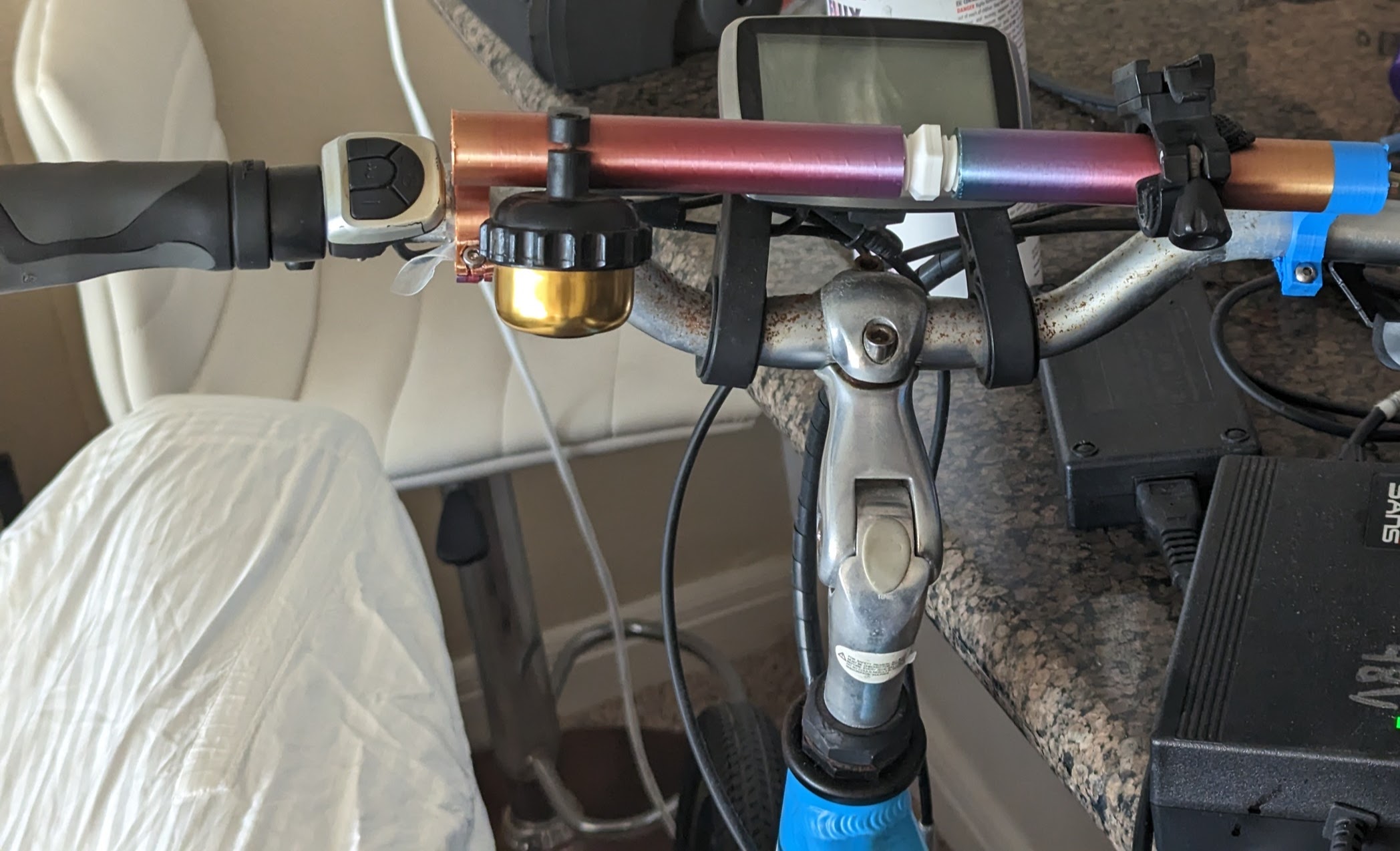 Bicycle Accessory Bar — druk 3D