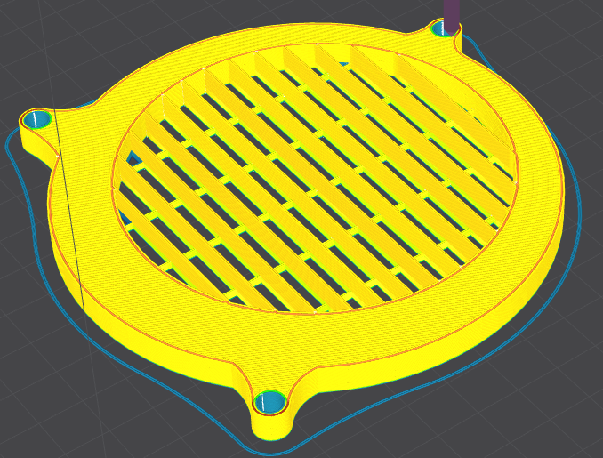 Creality K1 side fan protection von RaduSorin1 | Kostenloses STL-Modell ...