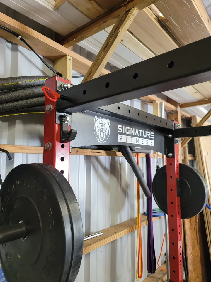 Barbell Hooks for 3x3 Rack by Todd Pousson II