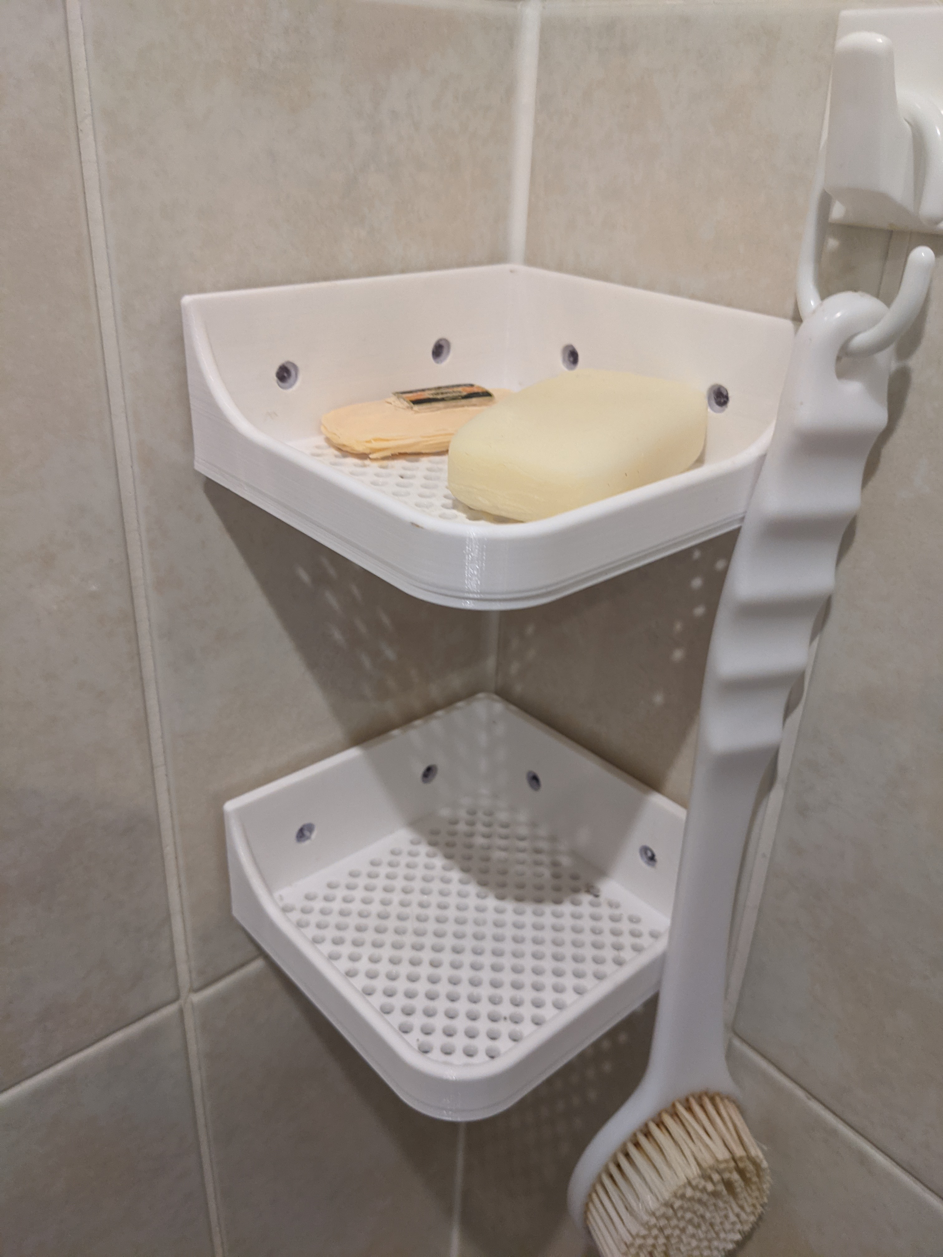 Shower Corner Soap Dish