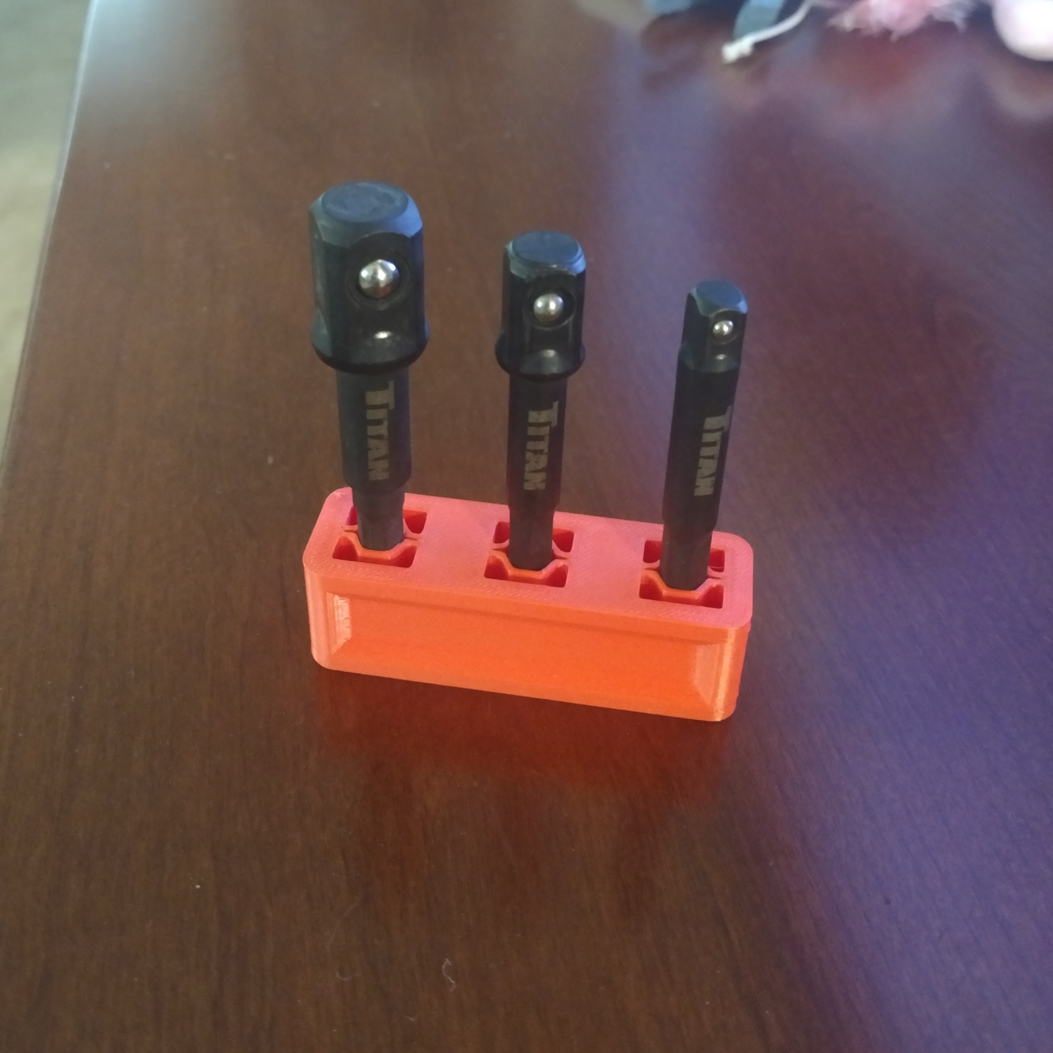 1/4" Hex Shank Impact Socket Adapter Holder - Two Versions