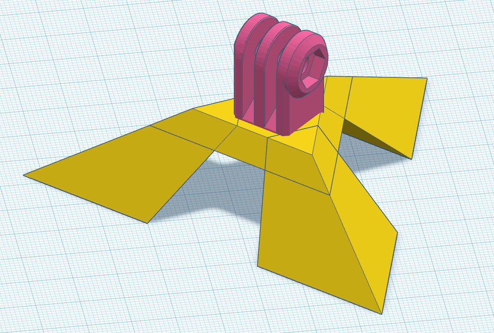 Tripod for MMS Mount (Modular Mounting System) 3D model thumbnail