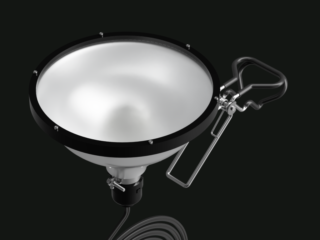 Clamp Light Diffusion Filter by Jeff Burton Download free STL model