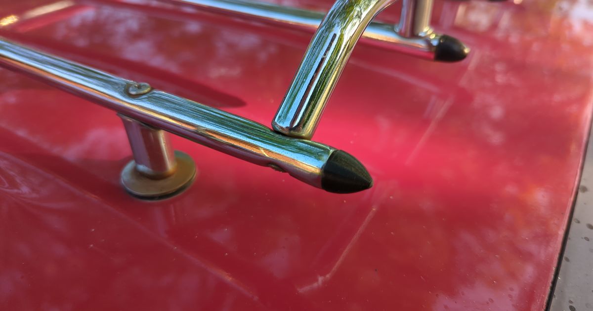 C3 Corvette Back Luggage Rack Tip by nexxius Download free STL model