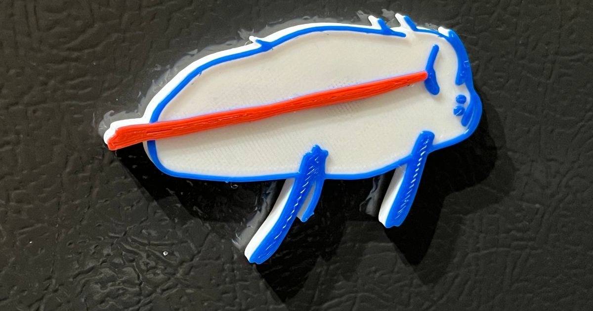 Magnet Juicy Josh Allen Buffalo Bills Magnet 