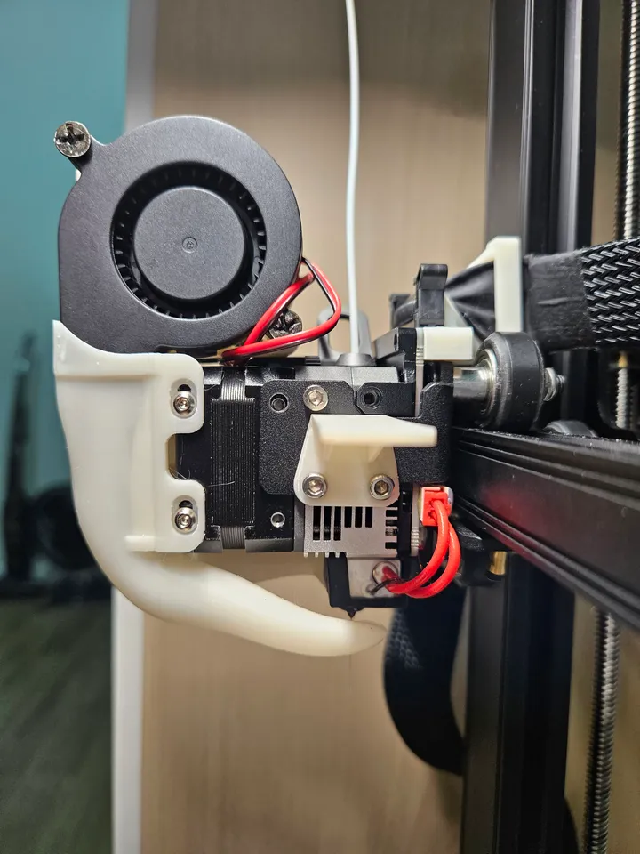 Ender 3 S1/S1 Pro Sprite Extruder Input Shaper Mount by chinello