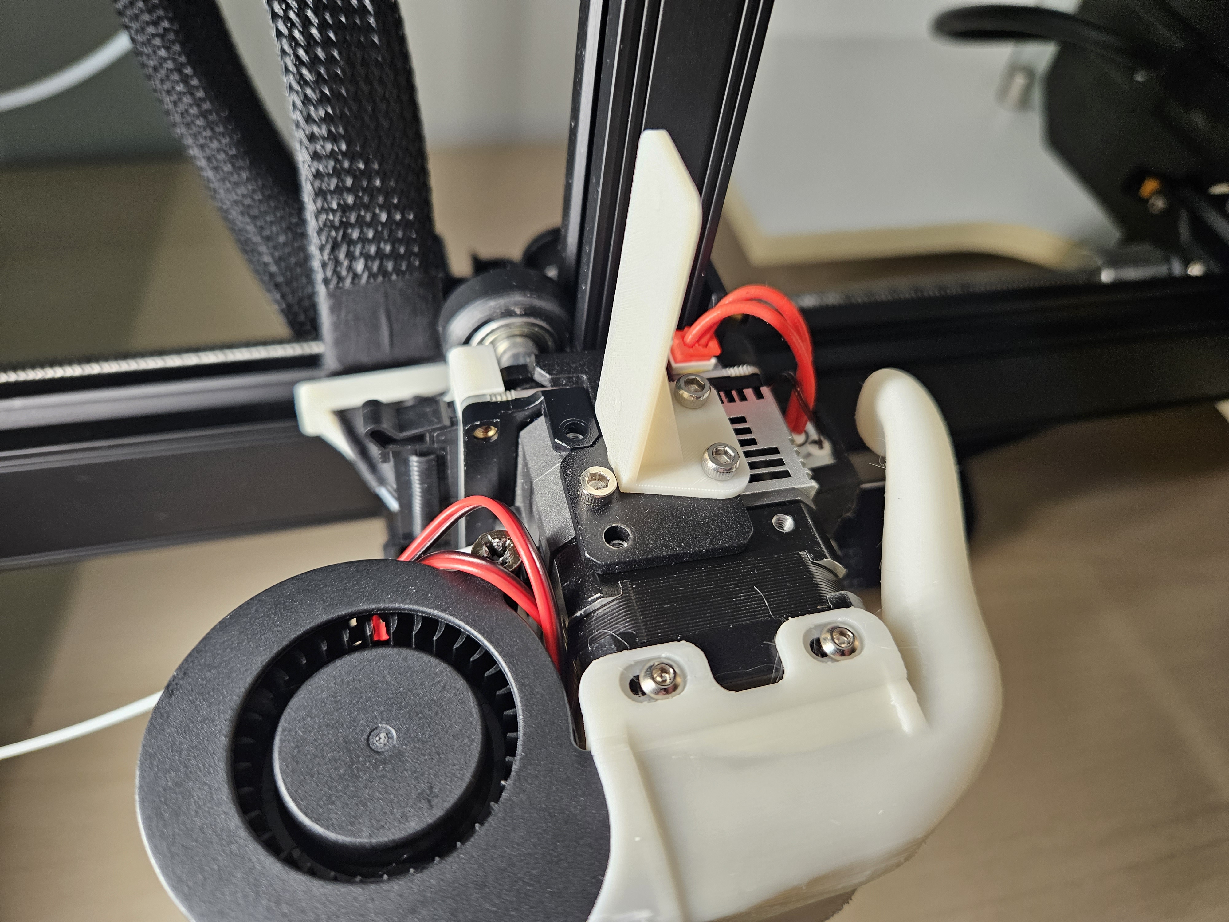 Ender 3 S1/S1 Pro Sprite Extruder Input Shaper Mount