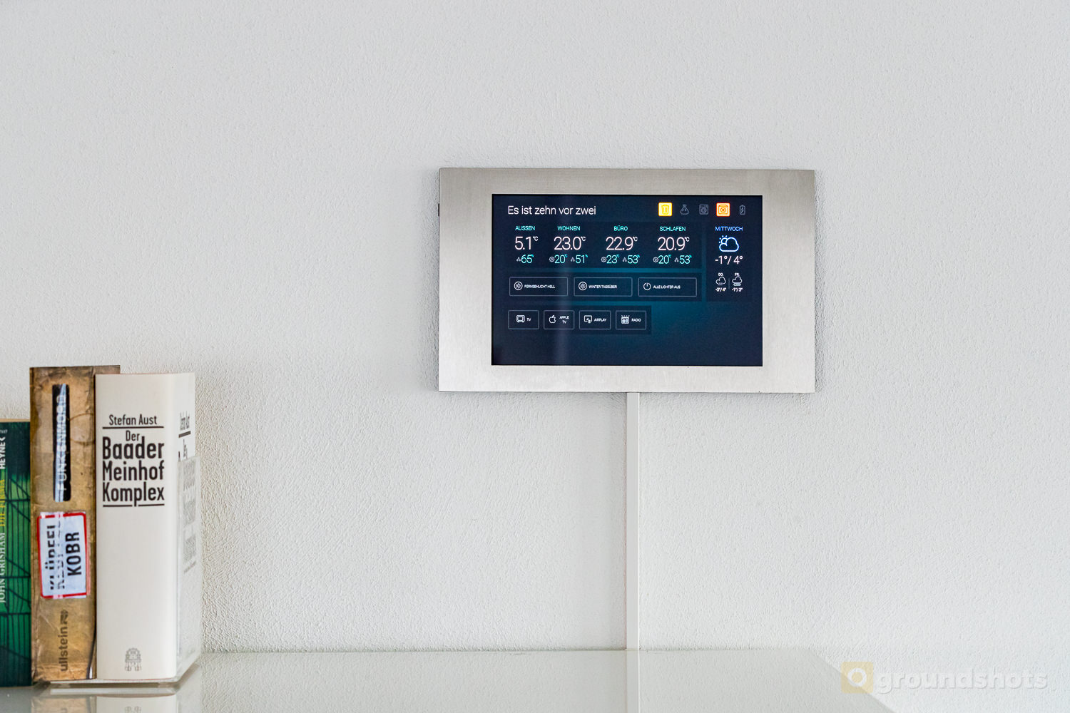 Wall Mount for Kindle Fire HD 10 by HarryLasVegas Download free STL