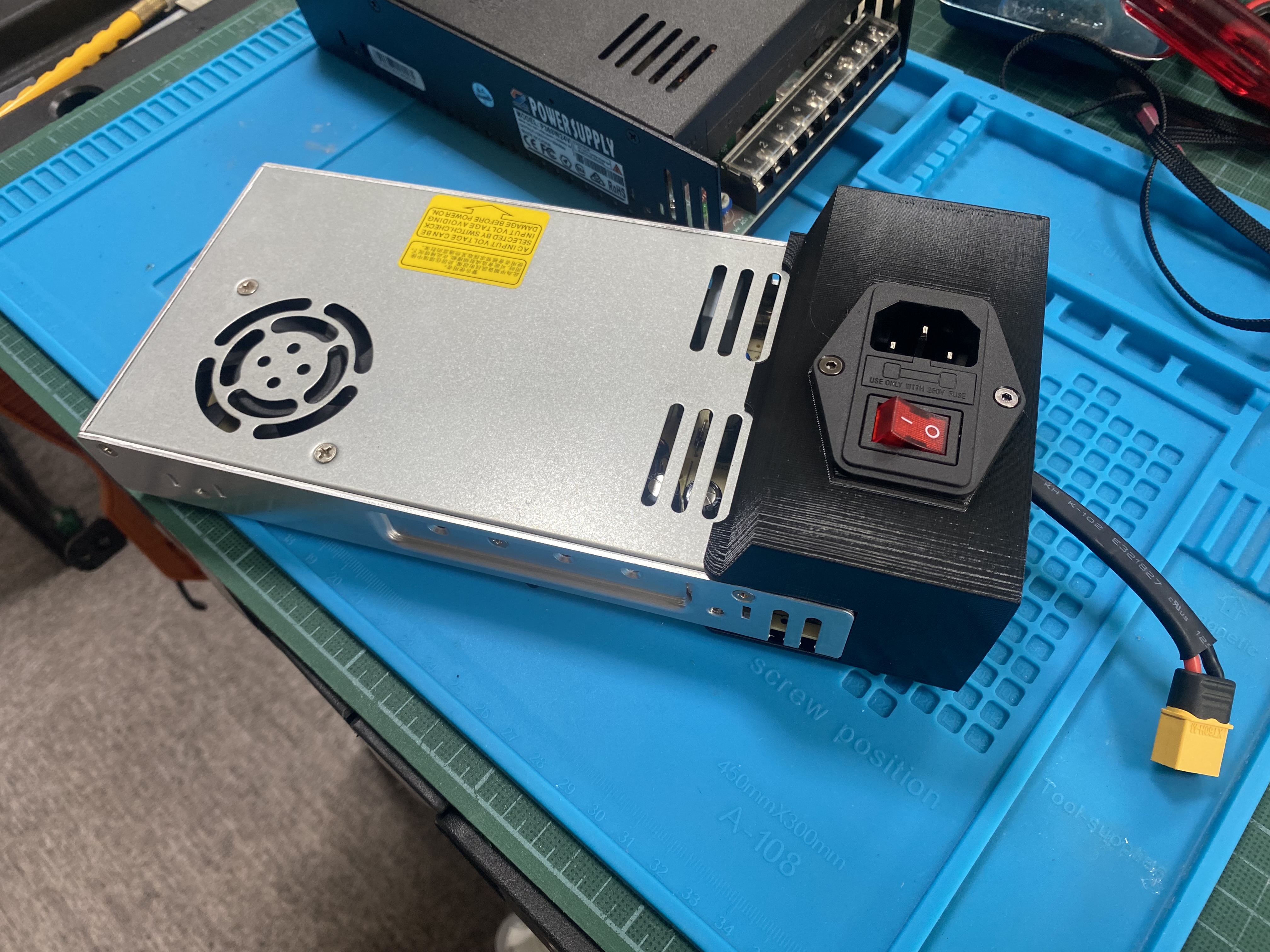 Meanwell LRS-350 mounter for SOVOL SV06