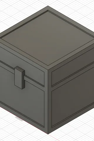 Minecraft Chest by Tom | Download free STL model | Printables.com