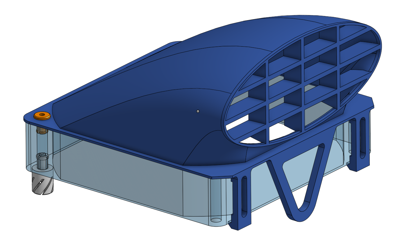 Ventilateur de bureau Horizontal USB