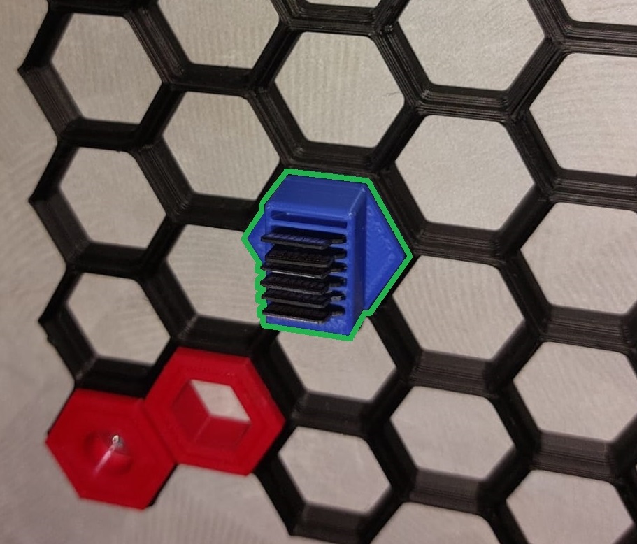Honeycomb storage wall microSD filing cabinet