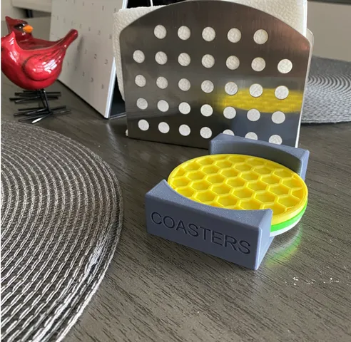 Coaster Tray (holds 4-5 coasters)