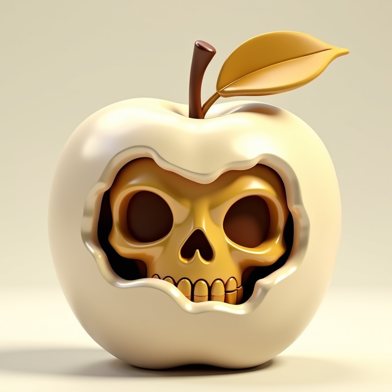 Poisoned Apple Skull