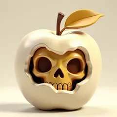 Poisoned Apple Skull