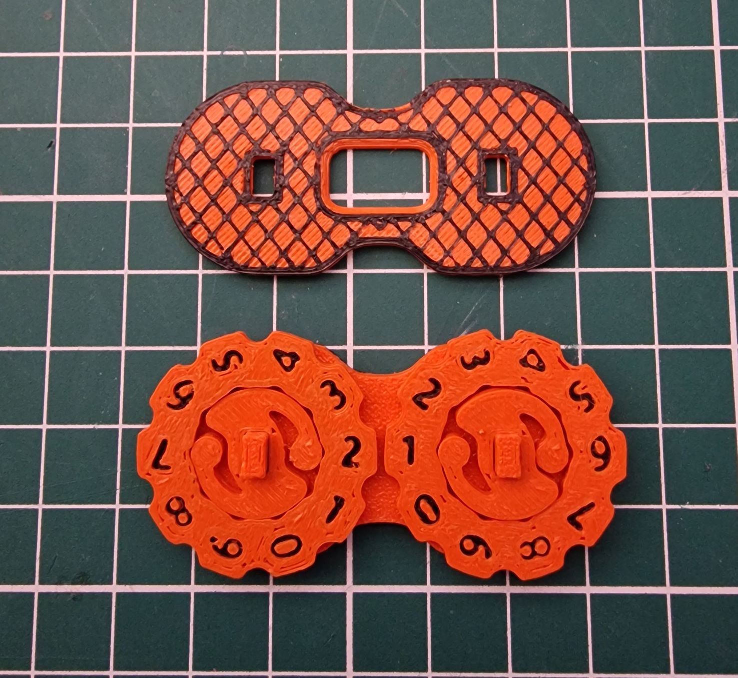 Miniatura 4 do modelo 3D Flat Life Counter