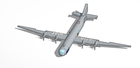 PRINT IN PLACE B-29 SUPERFORTRESS