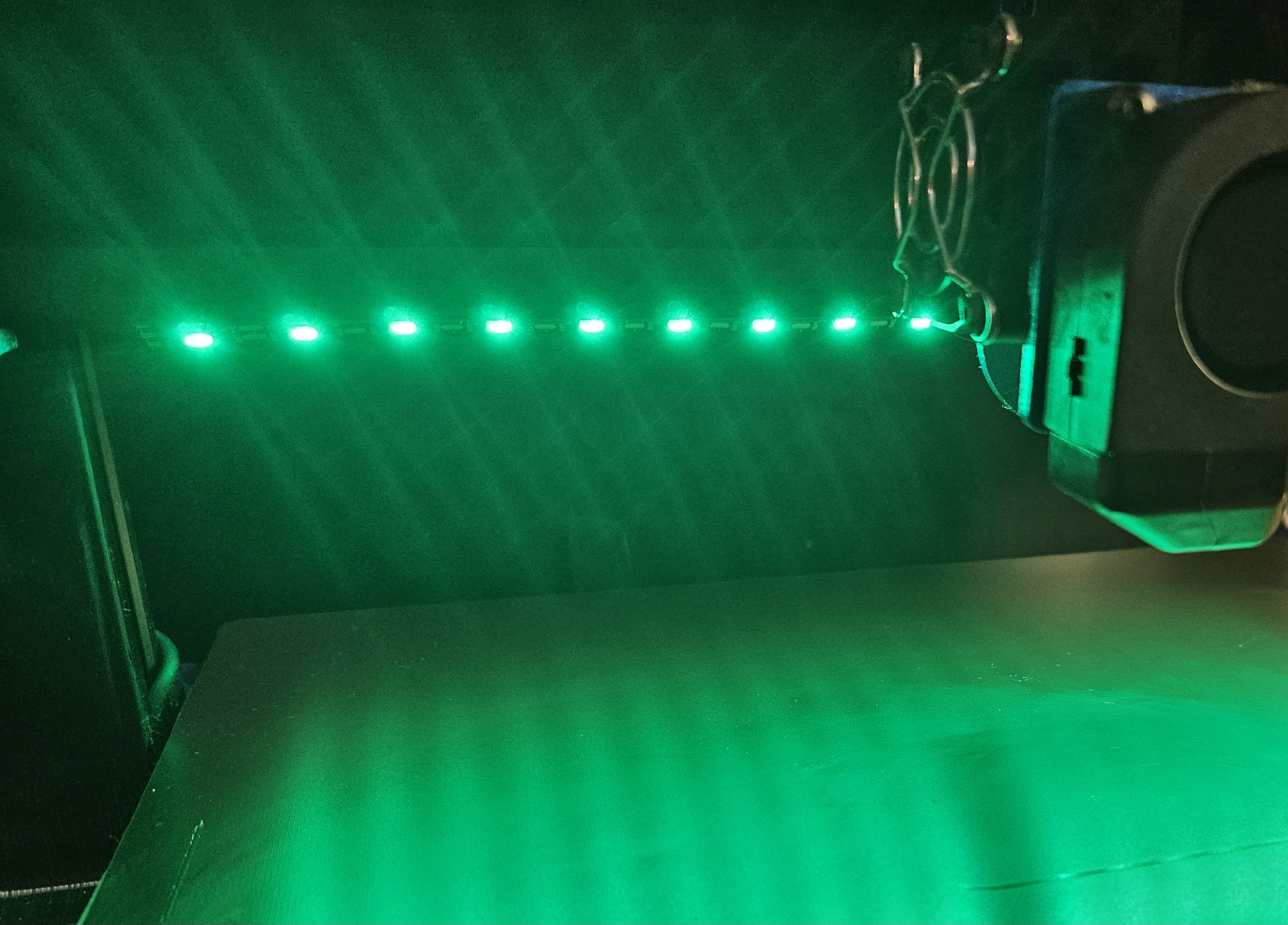 LED Strip Support For Artillery Sidewinder X2 3D Printer By Melted-B ...