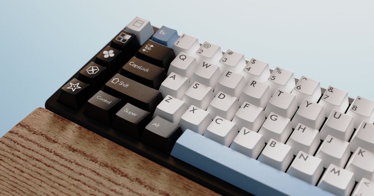 65% keyboard with macros by badder_eend | Download free STL model ...