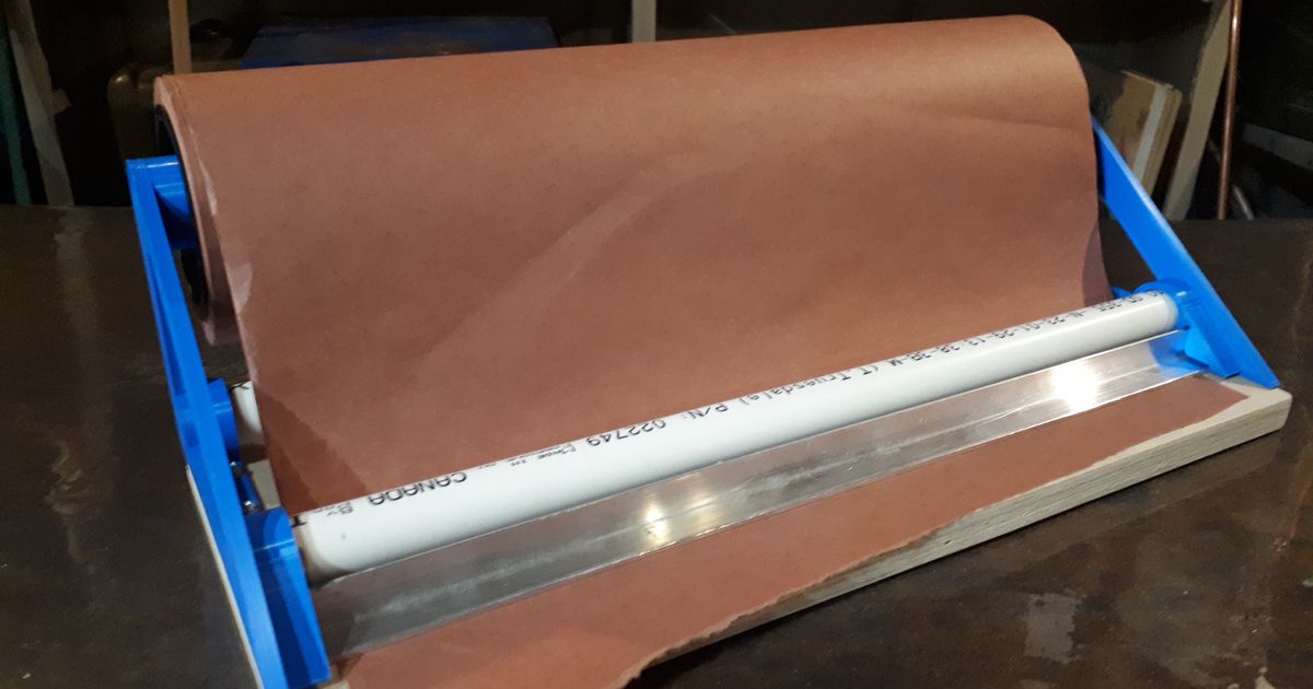Butcher Paper Roll Holder by Ghostguy6 Download free STL model