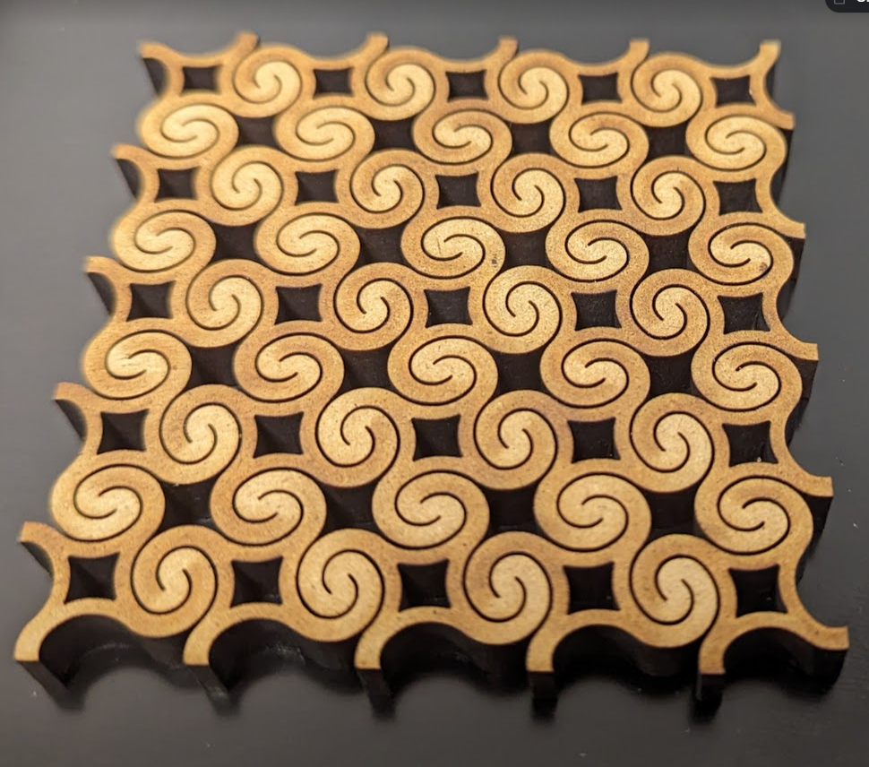 Rounded Flexible Kerf Pattern For Laser Cutting By Trangoul Download 