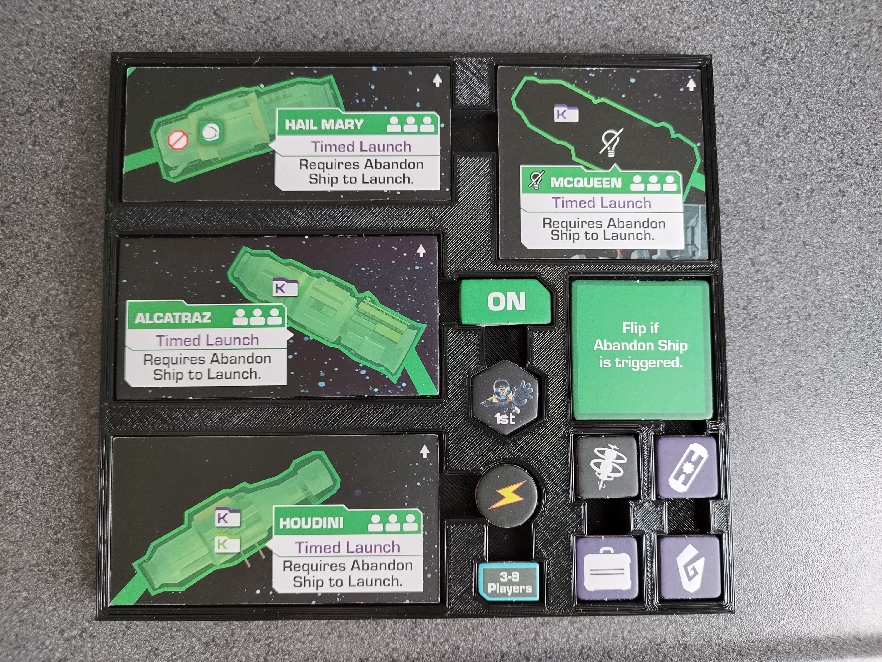 Miniatura 6 do modelo 3D Stationfall boardgame storage solution / organizer / insert