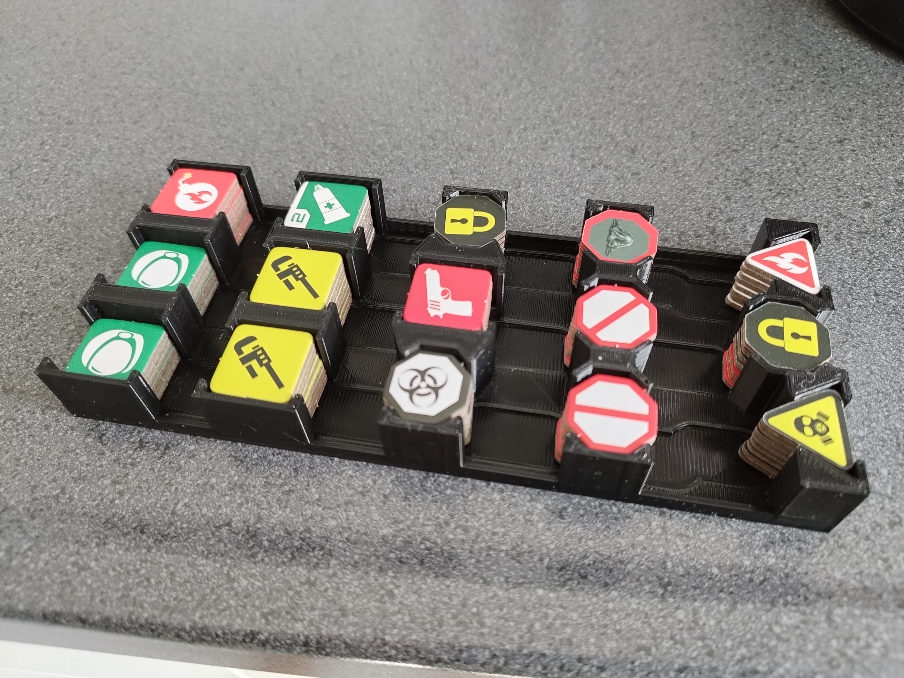 Miniatura 13 do modelo 3D Stationfall boardgame storage solution / organizer / insert