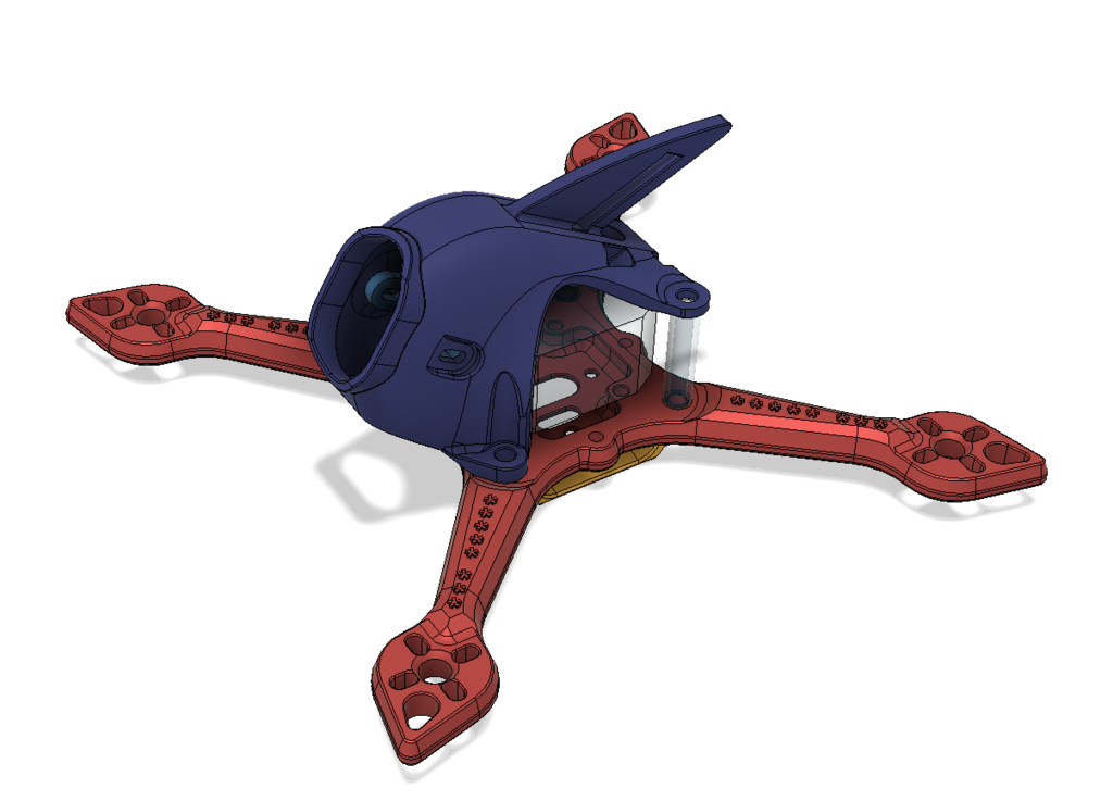 3d on sale printed quadcopter