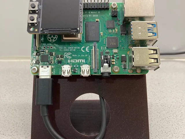 Raspberry Pi 5 Pi 4 or 3 Display Stand