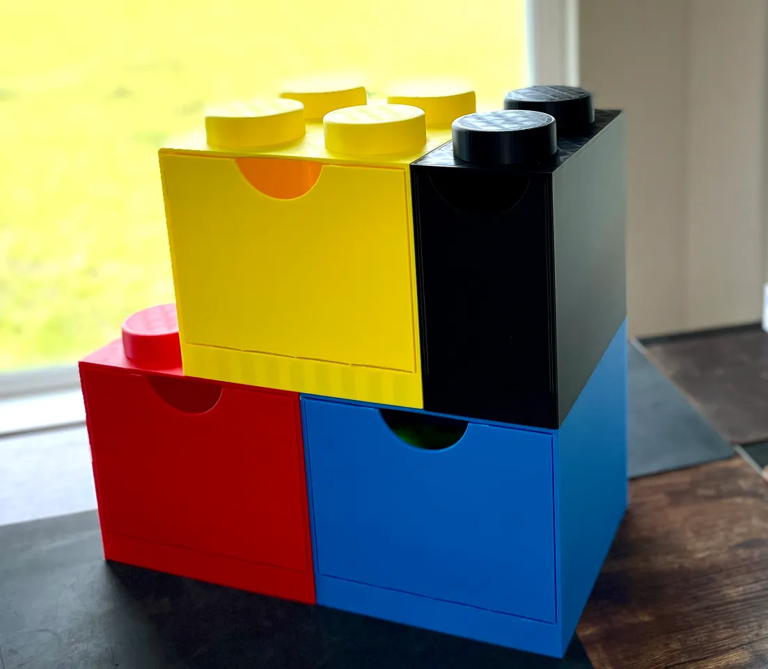 3D Printed Organizer with drawers by lukicslobodan26
