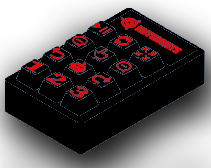 Macropad for Autodarts