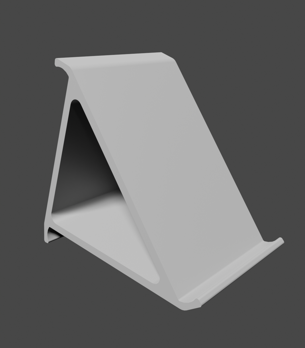 TRI-ANGLE PHONE HOLDER by AxelDnz | Download free STL model ...