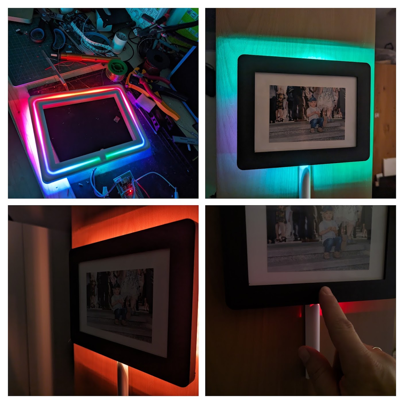 Glowing Picture Frame
