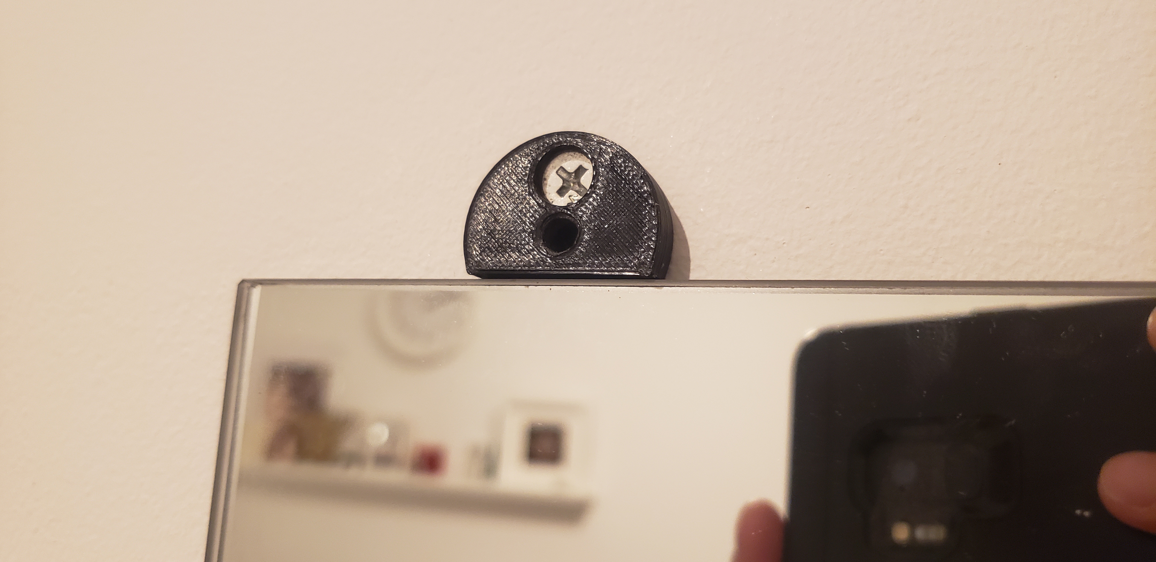 Mirror fixing clip by Łukasz Dubczyk Download free STL model